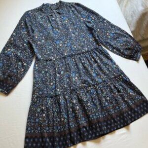 NWT Vineyard Vines Fenwick Paisley Tiered Dress Medium